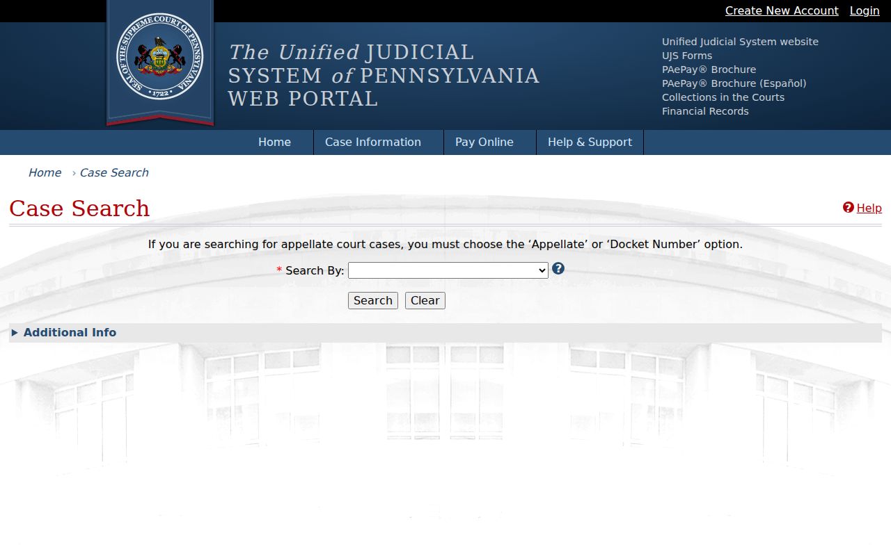 Lancaster residents directory UJS court case search
